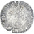 Monnaie, France, Henri III, 1/2 Franc au col plat, 1589, Bordeaux, TB+, Argent