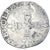 Moneta, Francia, Henri III, 1/8 Ecu, 1581, Bayonne, rogné, MB+, Argento