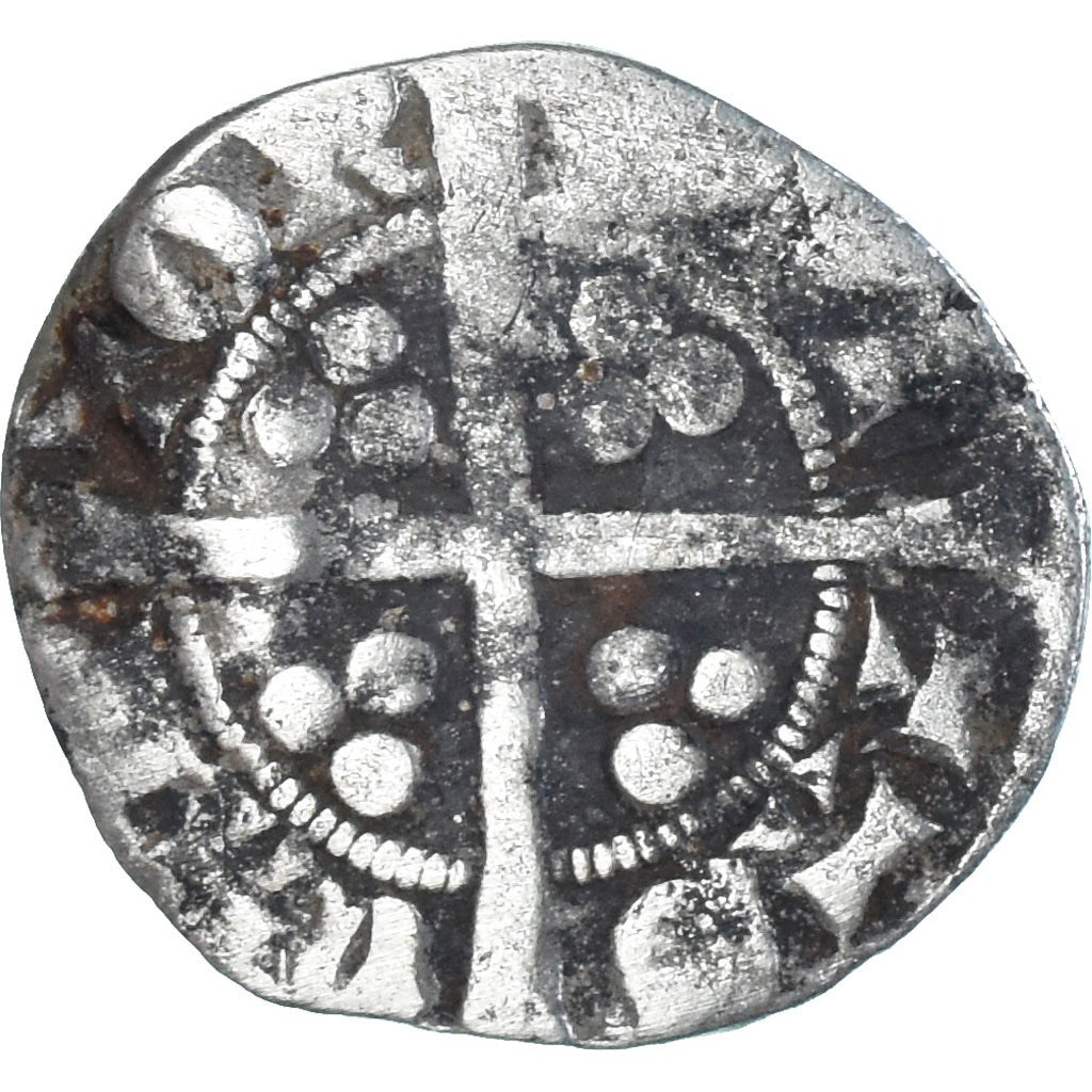 Coin, Great Britain, Edward I, II, III, Penny, Canterbury, VF(30-35), Silver