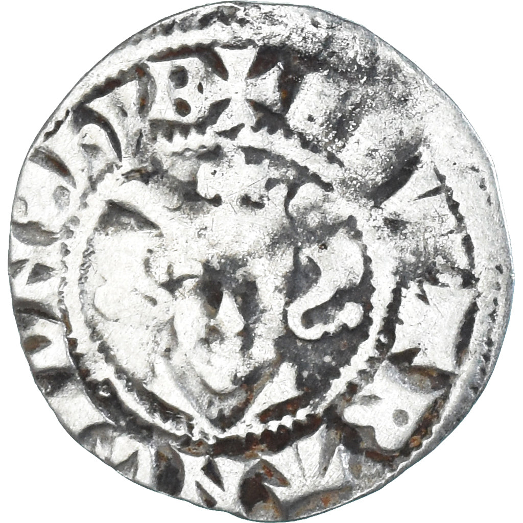 Coin, Great Britain, Edward I, II, III, Penny, Canterbury, VF(30-35), Silver