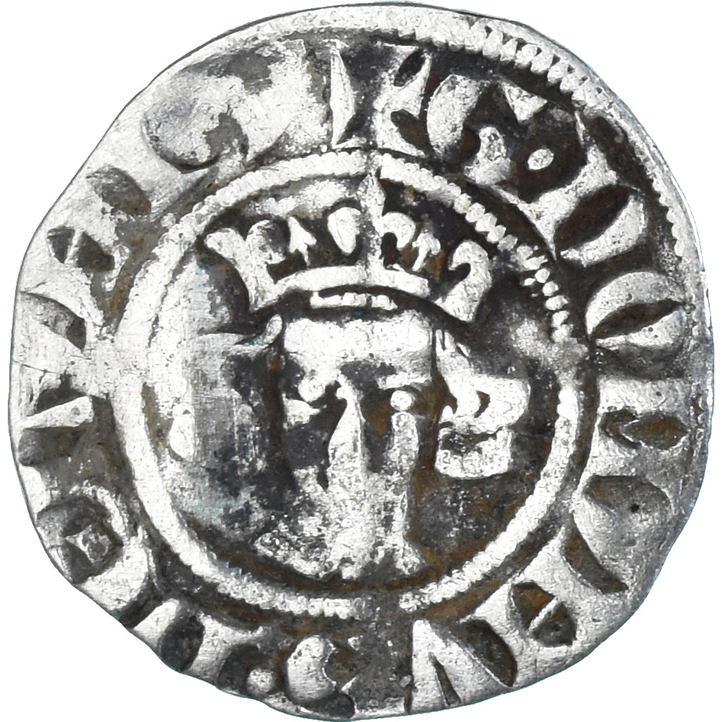 Coin, Great Britain, Edward I, II, III, Penny, Canterbury, VF(30-35), Silver