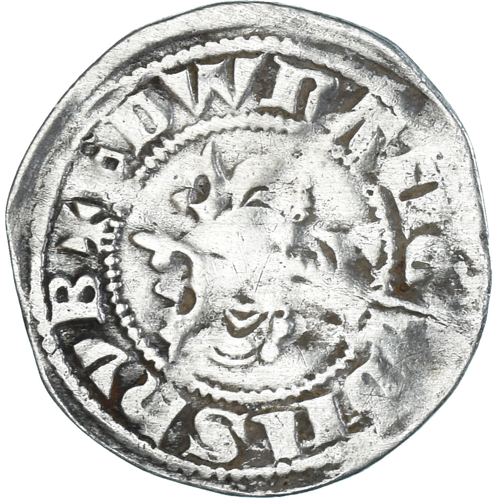 Coin, Great Britain, Edward I, II, III, Penny, Canterbury, VF(30-35), Silver