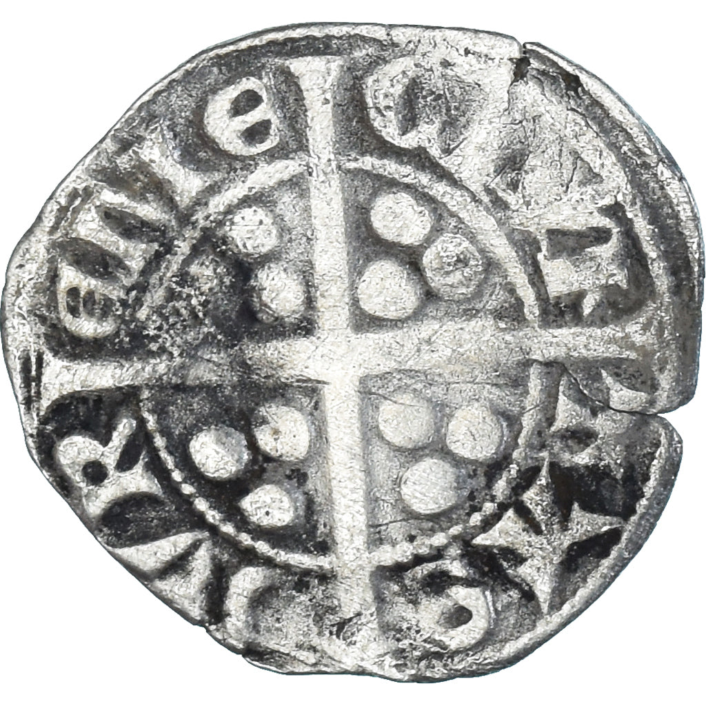 Coin, Great Britain, Edward I, II, III, Penny, Durham, VF(30-35), Silver