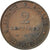 Münze, Frankreich, Cérès, 2 Centimes, 1878, Bordeaux, SS+, Bronze, KM:827.2