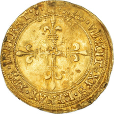 Moneta, Francja, François Ier, Ecu d'or au soleil du Dauphiné, 1519-1522