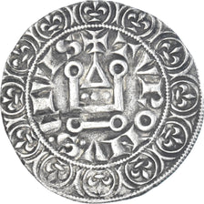 Coin, France, Louis IX, Gros Tournois, 1226-1270, AU(50-53), Silver