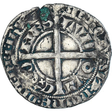 Coin, France, Flanders, Louis II de Mâle, Gros, 1346-1384, VF(30-35), Silver