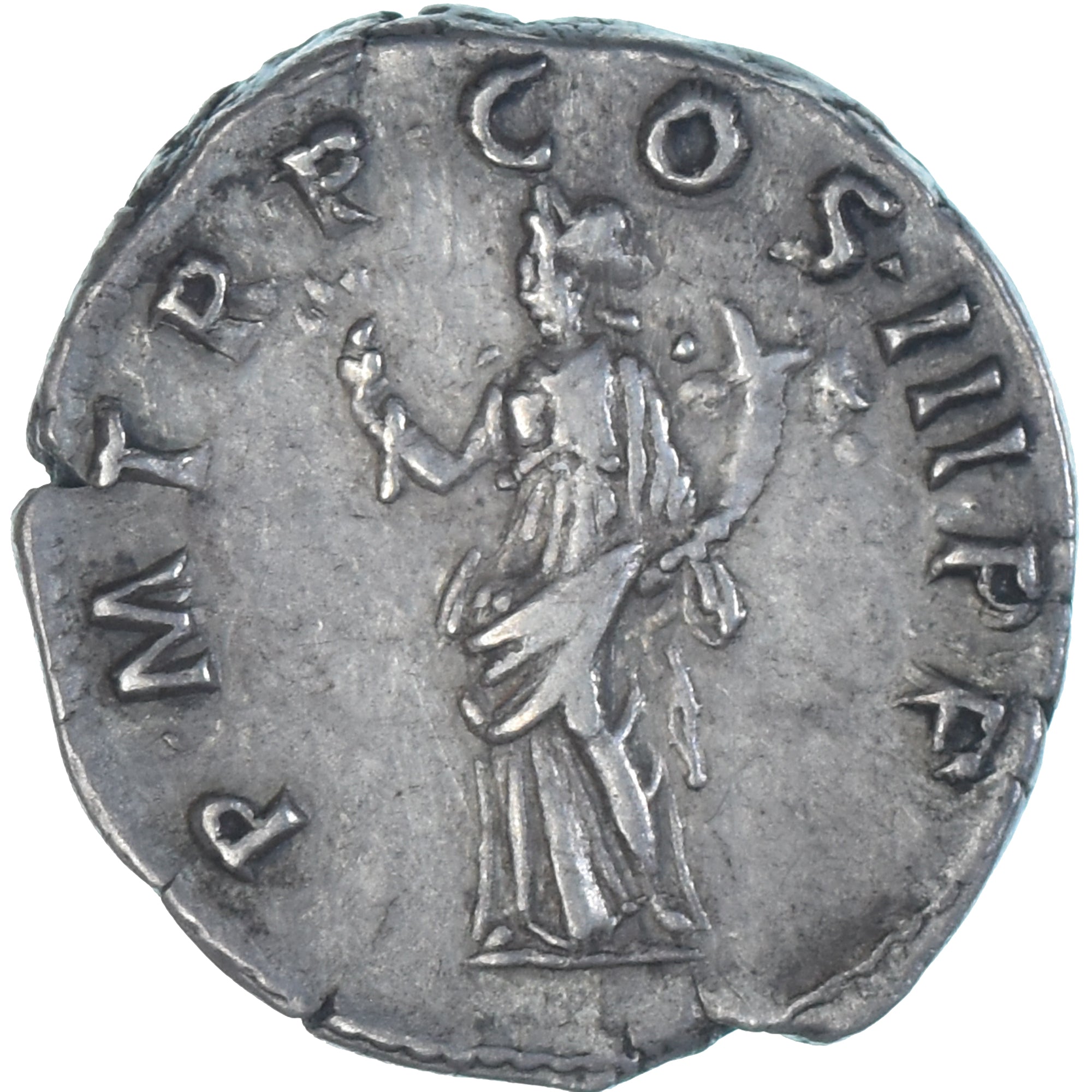 Moneta, Trajan, Denarius, 100, Rome, BB+, Argento, RIC:38