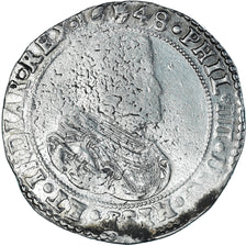 Coin, Spanish Netherlands, Ducaton, 1648, Anvers, VF(20-25), Silver