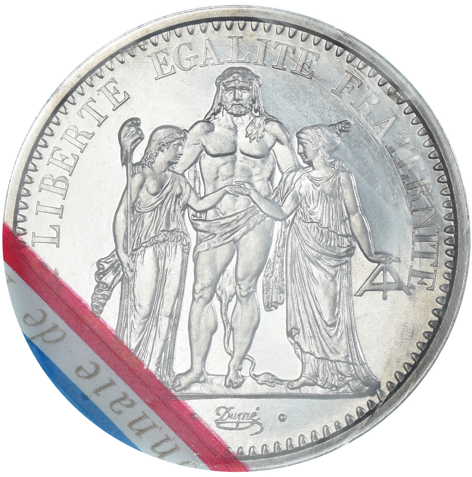 Moneda, Francia, 10 Francs, 1965, Monnaie de Paris, Piéfort, FDC, Plata
