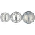 Coin, France, Épi, Set 1 ct., 2 cts. et 5 cts., 1961, Monnaie de Paris, ESSAI