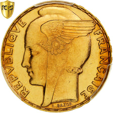 Coin, France, Bazor, 100 Francs, 1935, Paris, Flan Bruni, PCGS, PR63CAM, MS(63)