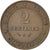 Münze, Frankreich, Cérès, 2 Centimes, 1884, Paris, SS+, Bronze, KM:827.1