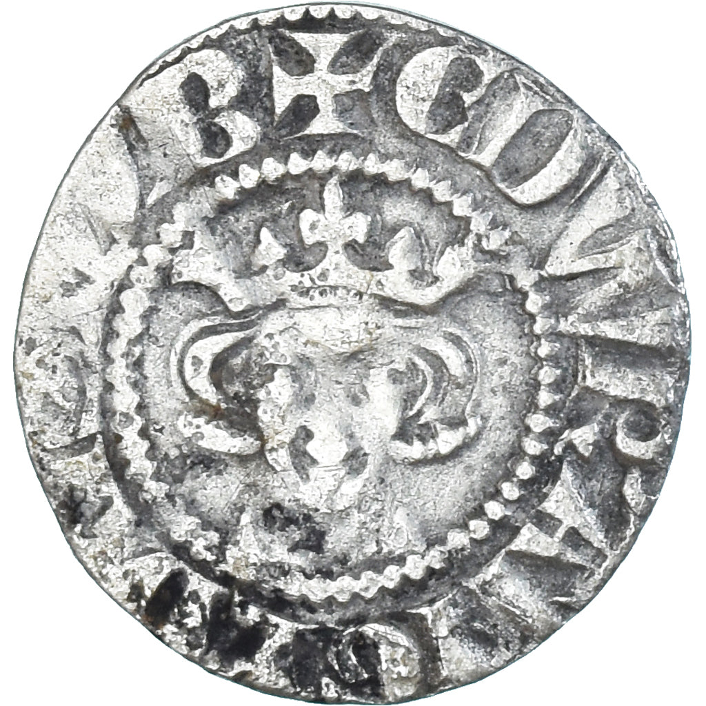 Coin, Great Britain, Edward I, II, III, Penny, Durham, VF(30-35), Silver