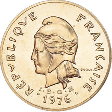 Coin, French Polynesia, 100 Francs, 1976, Monnaie de Paris, ESSAI, MS(65-70)