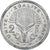 Moeda, Djibuti, 2 Francs, 1977, Monnaie de Paris, ENSAIO, MS(65-70), Alumínio