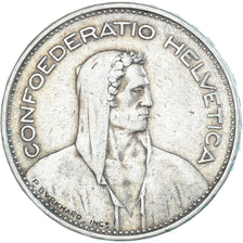 Coin, Switzerland, 5 Francs, 1932, Bern, EF(40-45), Silver, KM:40