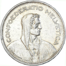 Coin, Switzerland, 5 Francs, 1940, Bern, EF(40-45), Silver, KM:40