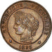 Coin, France, Cérès, 2 Centimes, 1893, Paris, AU(55-58), Bronze, KM:827.1