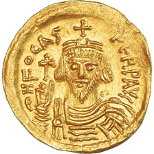 Coin, Phocas, Solidus, 602-610, Constantinople, MS(63), Gold, Sear:620