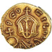 Coin, Theophilus, Tremissis, 829-842, Syracuse, AU(55-58), Gold, Sear:1678