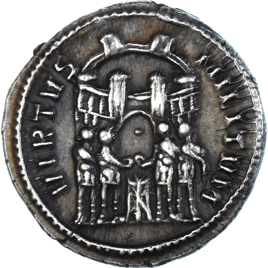 Coin, Maximien Hercule, Argenteus, 295, Ticinum, AU(55-58), Silver, RIC:18b