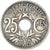 Münze, Frankreich, Lindauer, 25 Centimes, 1917, SS, Kupfer-Nickel, KM:867a