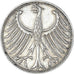 Coin, GERMANY - FEDERAL REPUBLIC, 5 Mark, 1951, Stuttgart, AU(50-53), Silver