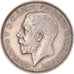 Moneta, Gran Bretagna, George V, Florin, Two Shillings, 1918, BB+, Argento