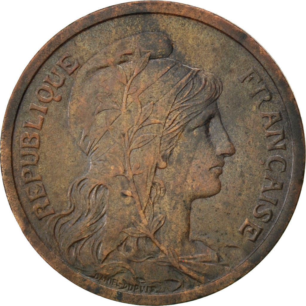 Monnaie, France, Dupuis, 2 Centimes, 1904, Paris, TTB, Bronze, KM:841