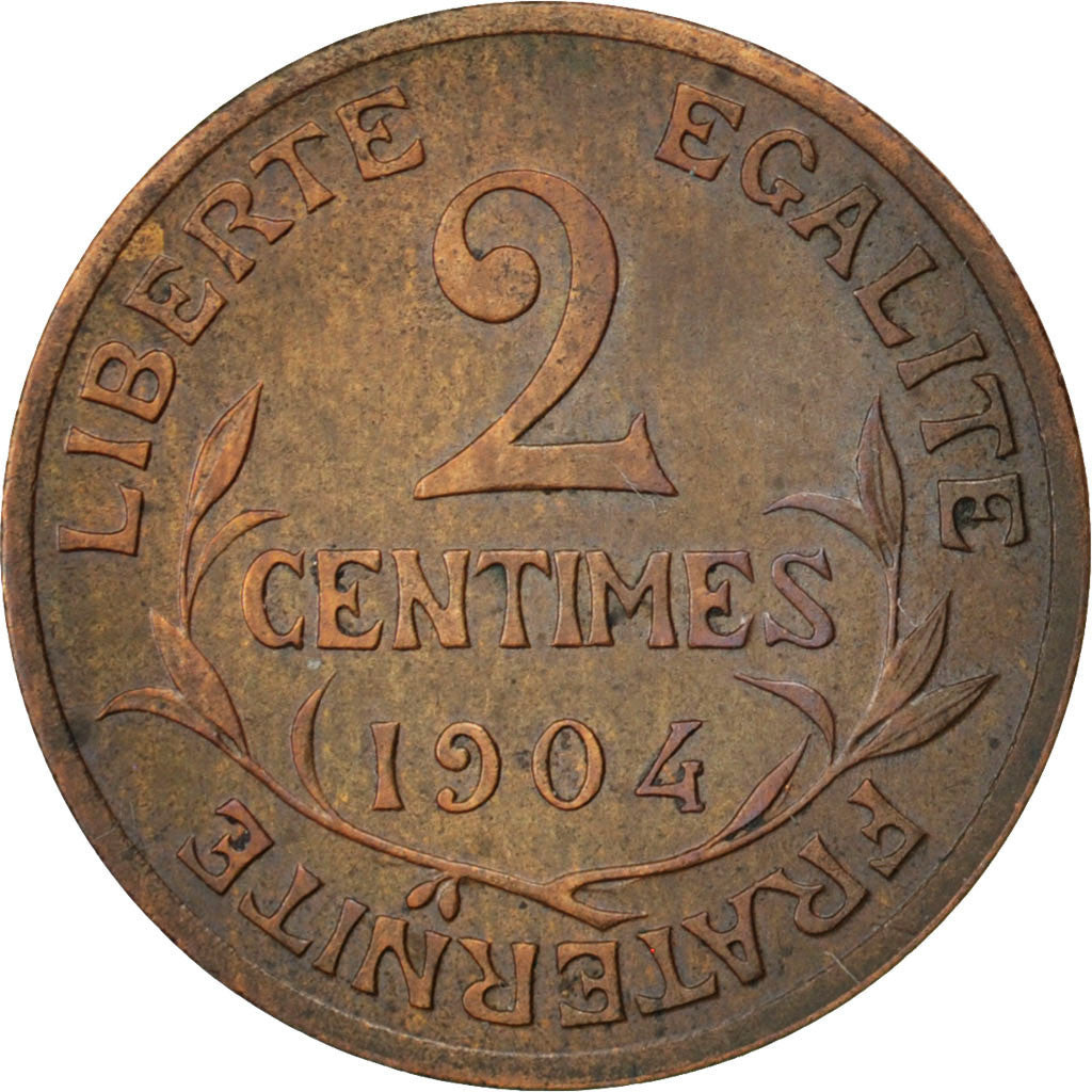 Monnaie, France, Dupuis, 2 Centimes, 1904, Paris, TTB, Bronze, KM:841