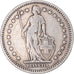 Moneta, Svizzera, 2 Francs, 1911, Bern, MB+, Argento, KM:21