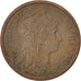FRANCE, Dupuis, 2 Centimes, 1909, Paris, KM #841, AU(50-53), Bronze, 20.2,...
