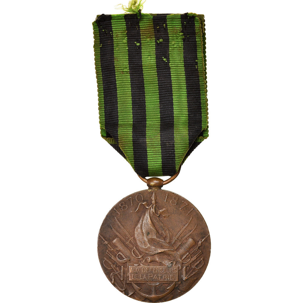 France, Aux Défenseurs de la Patrie, Medal, 1870-1871, Very Good Quality