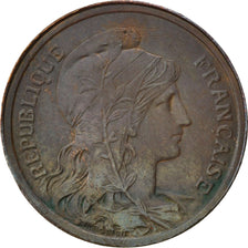 FRANCE, Dupuis, 2 Centimes, 1910, Paris, KM #841, EF(40-45), Bronze, 20.2,...