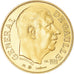 France, Médaille, Général De Gaulle, 1980, Module de 20 francs, FDC, Or