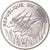 Moneta, Czad, 100 Francs, 1971, Monnaie de Paris, PRÓBA, MS(65-70), Nikiel