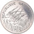 Münze, Gabun, 100 Francs, 1975, Monnaie de Paris, ESSAI, STGL, Nickel, KM:E6
