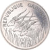 Monnaie, Gabon, 100 Francs, 1975, Monnaie de Paris, ESSAI, FDC, Nickel, KM:E6
