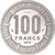 Münze, Gabun, 100 Francs, 1975, Monnaie de Paris, ESSAI, STGL, Nickel, KM:E6