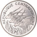 Moneda, República Centroafricana, 100 Francs, 1971, Monnaie de Paris, ESSAI