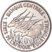 Munten, Staten van Equatoriaal Afrika, 100 Francs, 1966, Monnaie de Paris