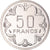 Munten, Gabon, 50 Francs, 1976, Monnaie de Paris, ESSAI, FDC, Nickel, KM:E8