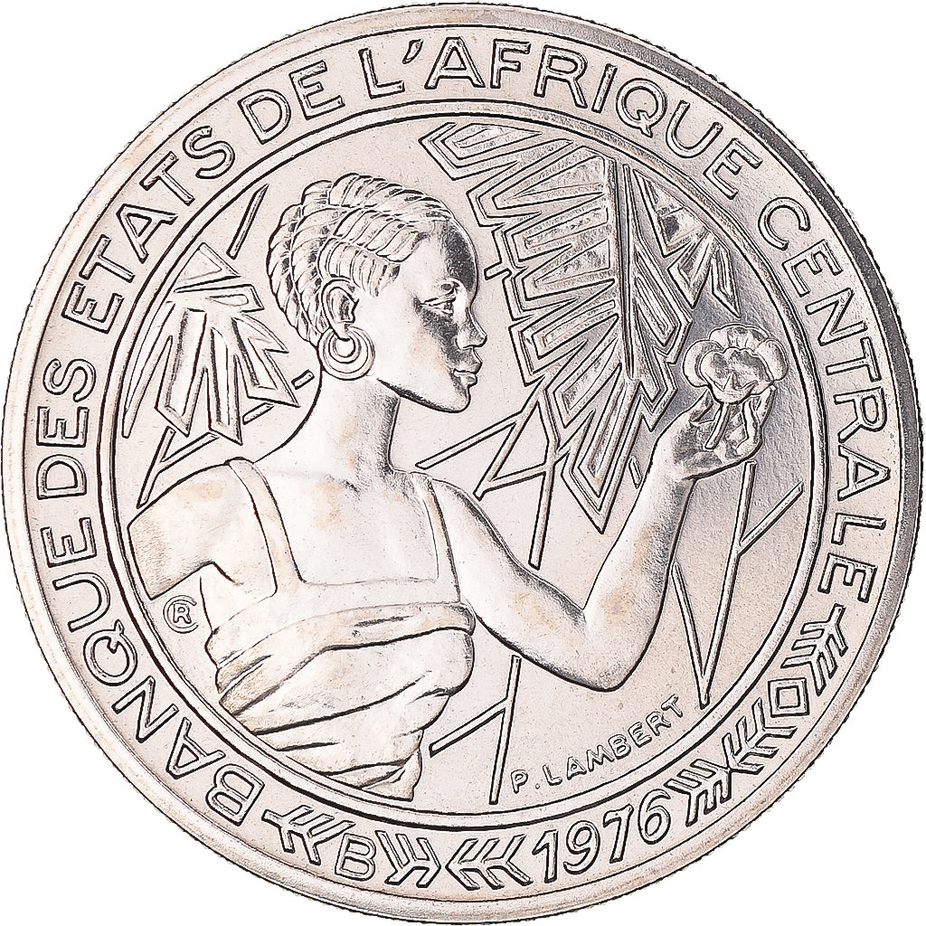 Monnaie, République Centrafricaine, 500 Francs, 1976, Monnaie de Paris, ESSAI