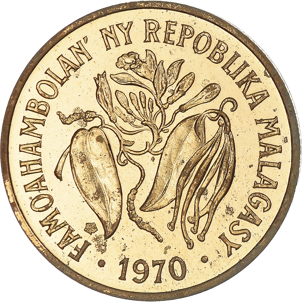 Monnaie, Madagascar, 10 Francs, 1970, Monnaie de Paris, ESSAI, FDC