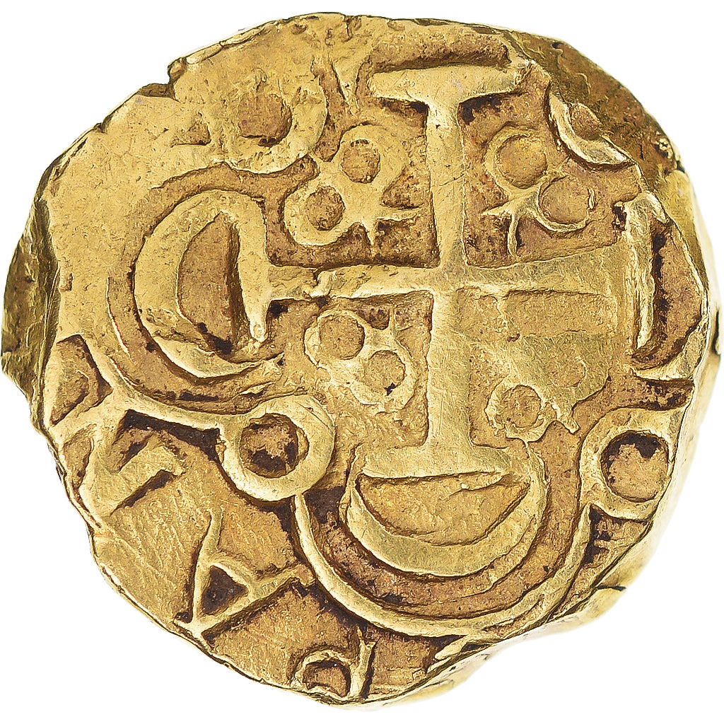 Coin, Colombia, Charles II, 2 Escudos, 1666-1700, Bogota, COB, EF(40-45), Gold