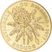 Moneta, Ruanda, 20 Francs, 1977, Monnaie de Paris, PRÓBA, MS(65-70), Mosiądz