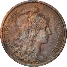 FRANCE, Dupuis, 2 Centimes, 1914, Paris, KM #841, VF(30-35), Bronze, 20.2,...