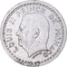Moeda, Mónaco, Louis II, Franc, Undated (1943), Monnaie de Paris, EF(40-45)