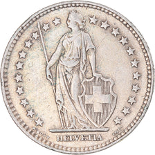 Moneda, Suiza, 2 Francs, 1940, Bern, MBC, Plata, KM:21